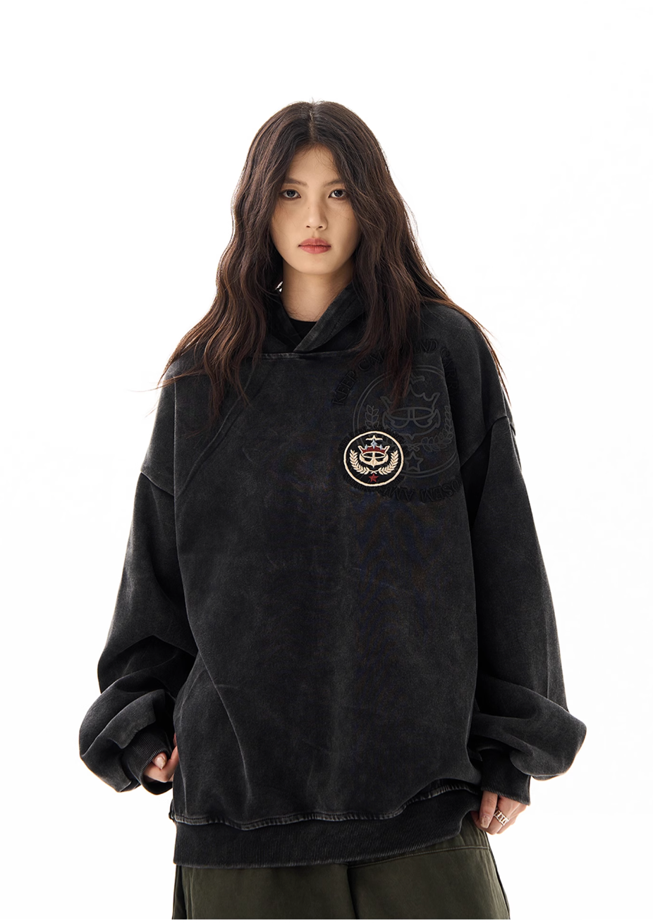 QS853A wash hoodie