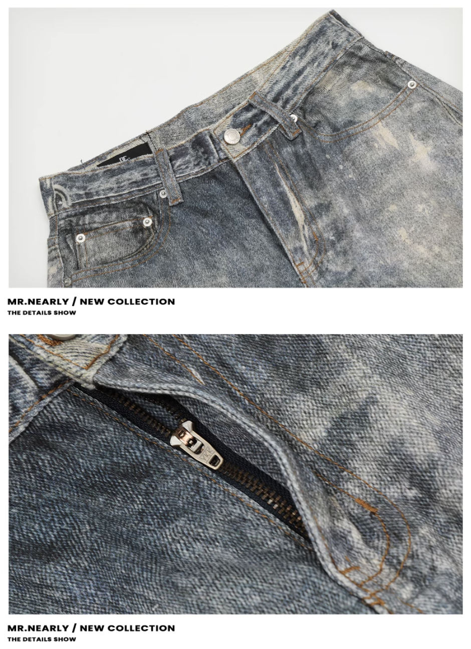 QS855A wash denim