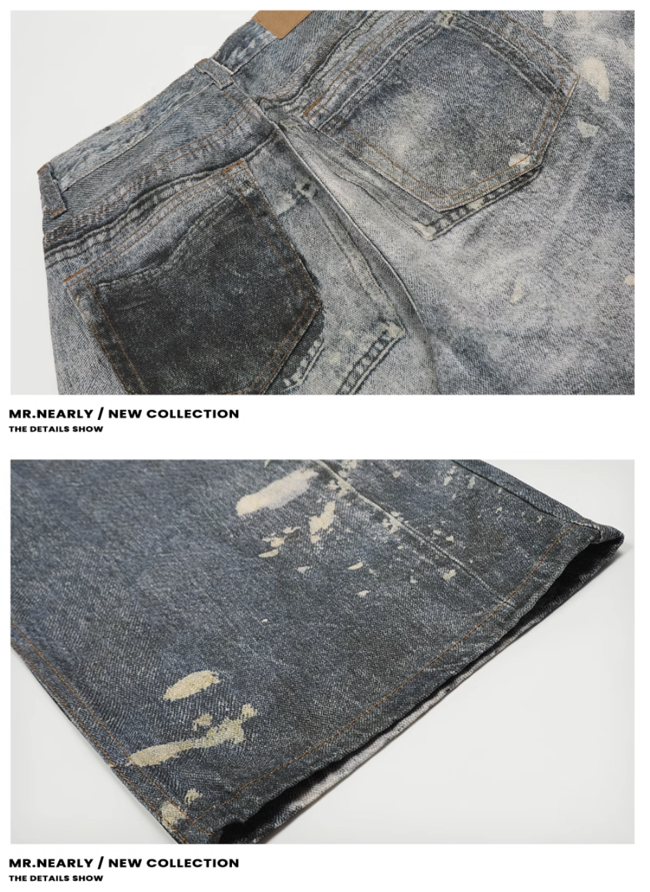 QS855A wash denim