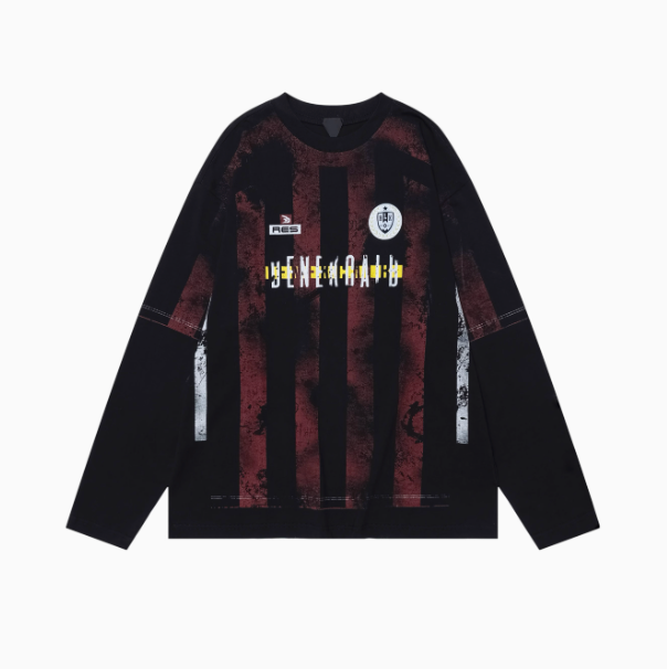 QS893A print L/S tee