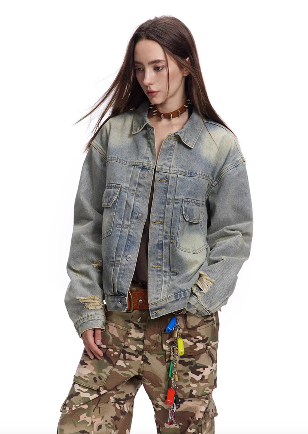 QS899A denim jacket