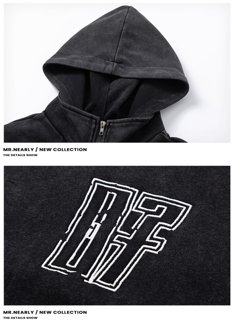 QS930A zip hoodie