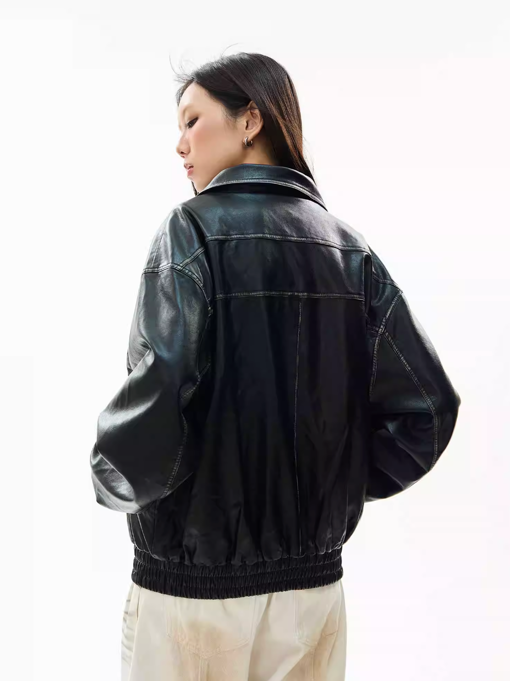 QS994A leather jacket