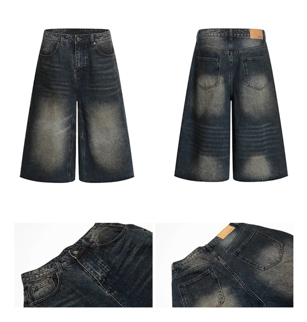 QS435B denim shorts