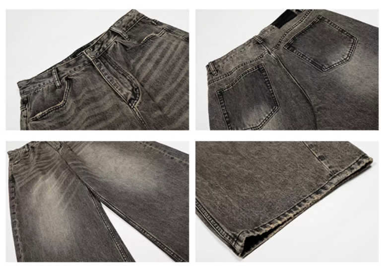 QS649B wash denim