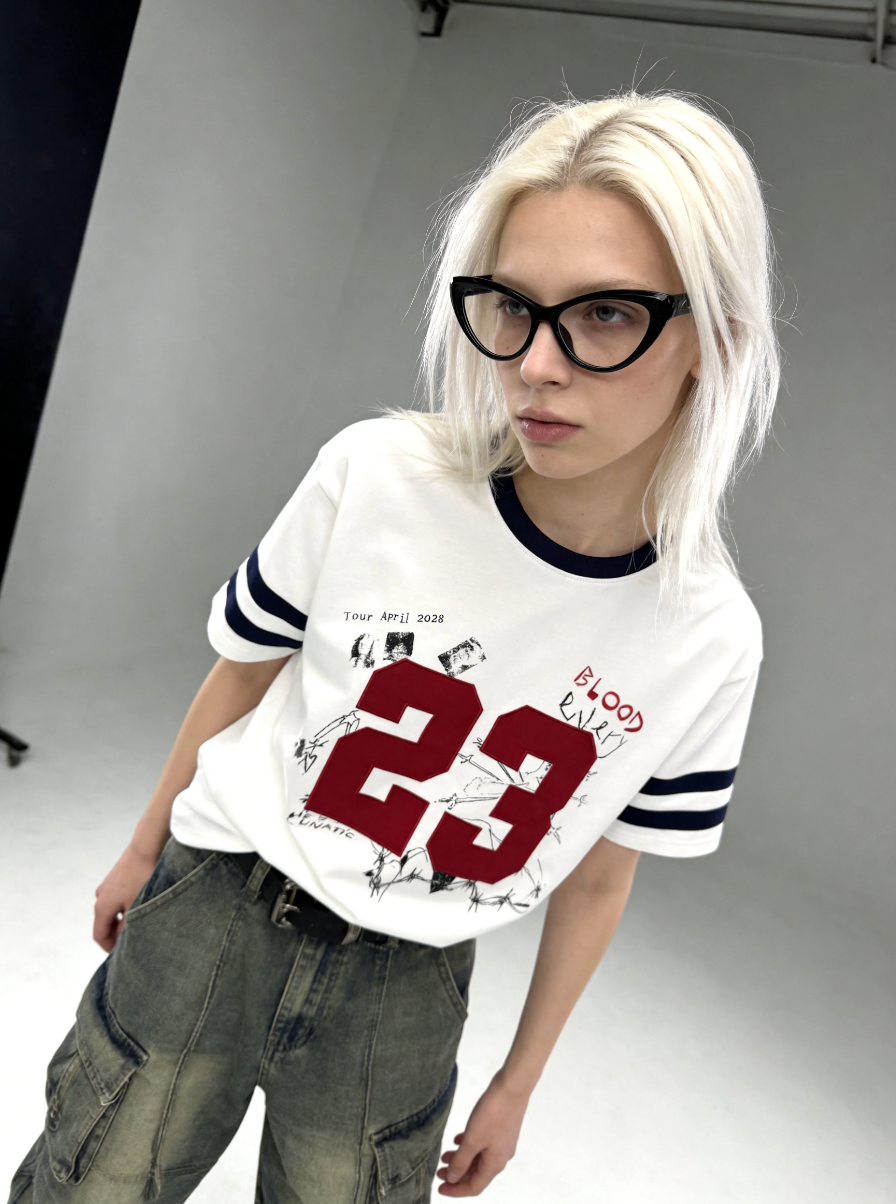 QS808B numbering tee