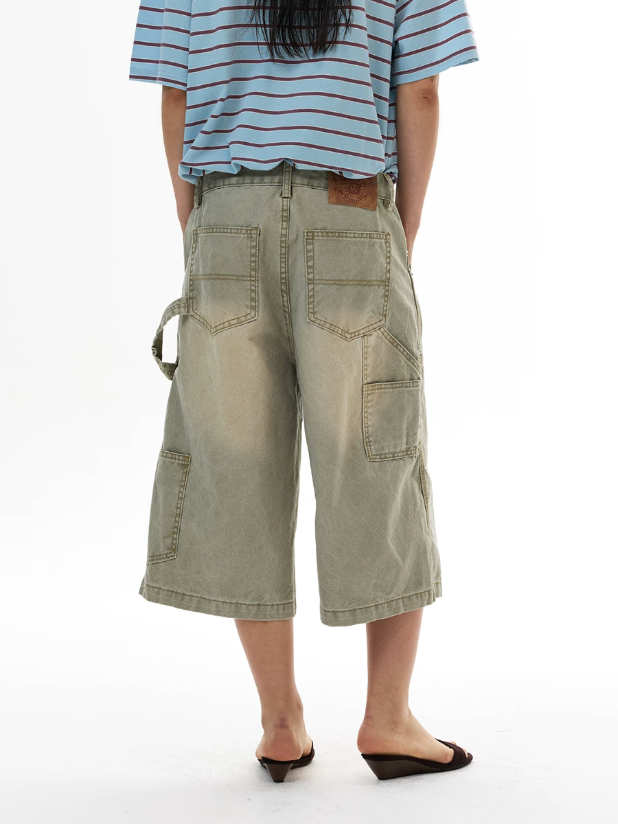 QS824B denim shorts