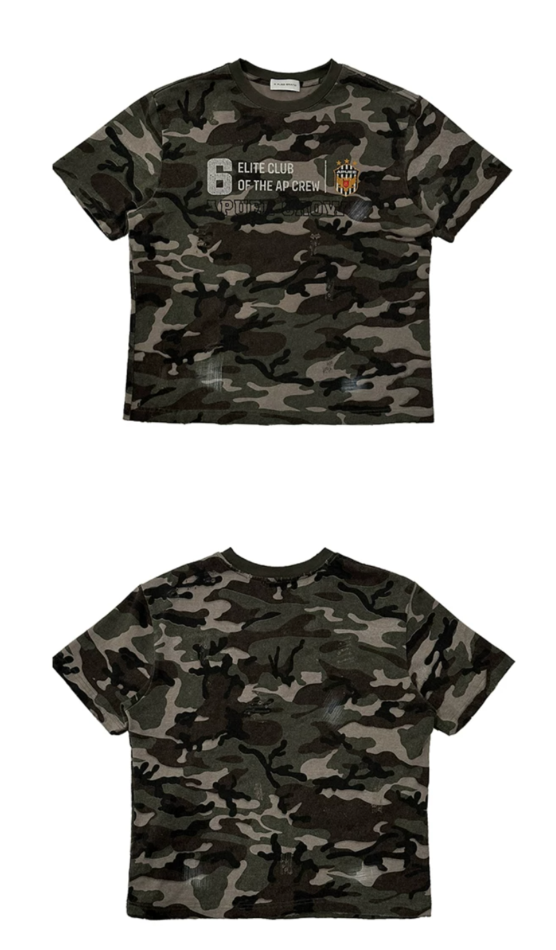 QS850B camouflage tee