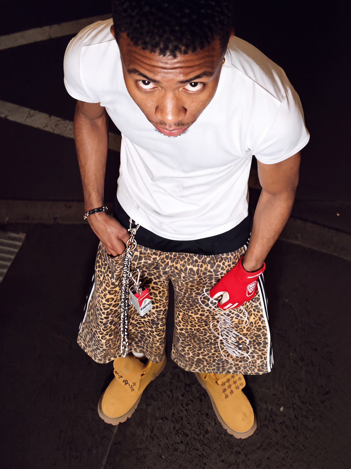 QS869B double waist shorts