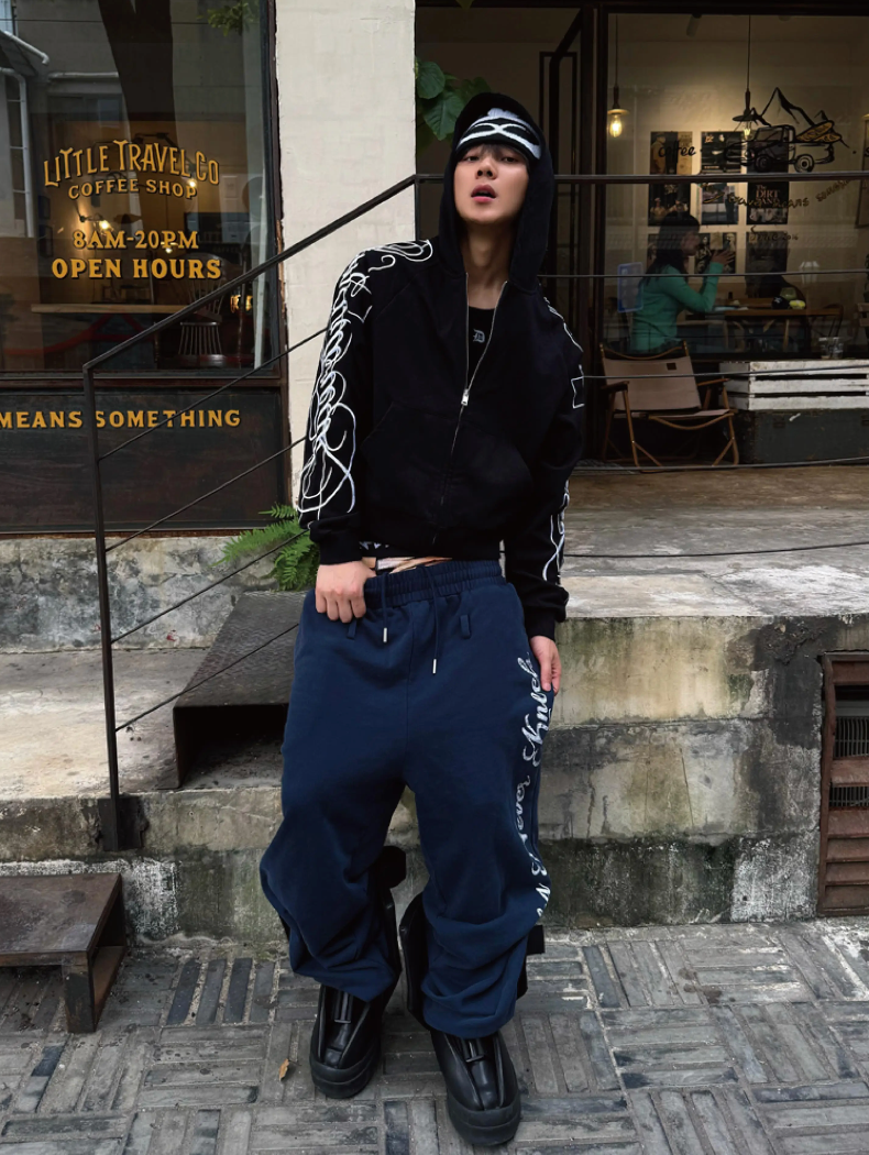 QS924B zip hoodie