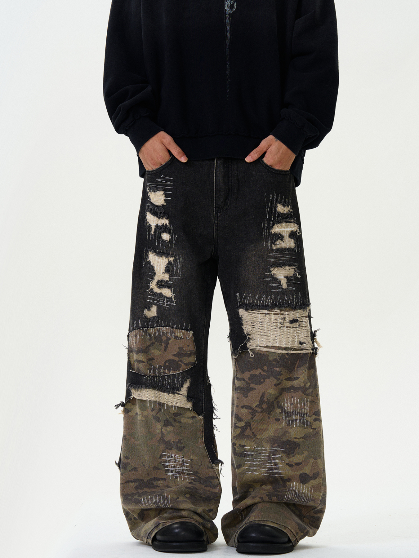 QS059B camouflage pants