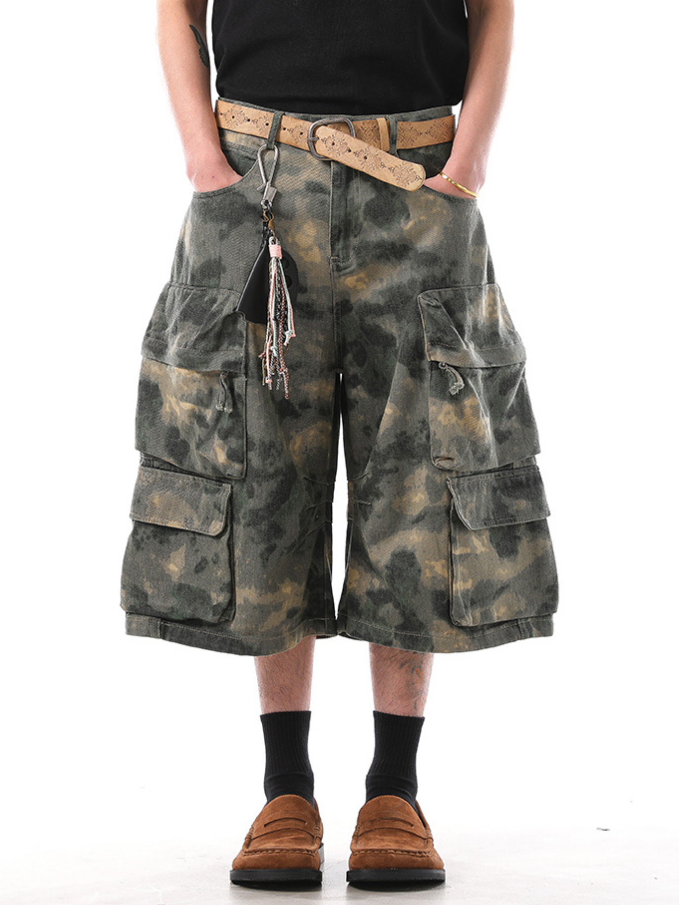 QS434B camouflage shorts