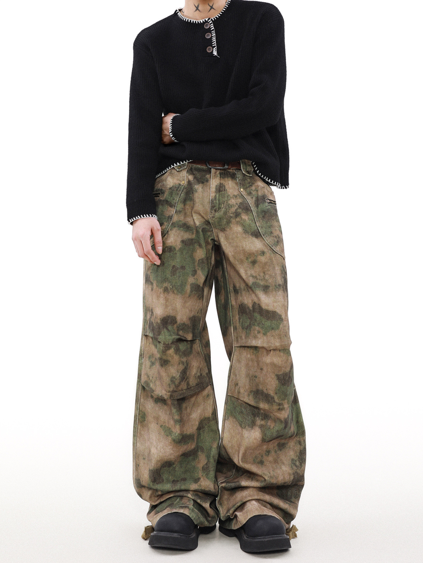 QS026B camouflage pants