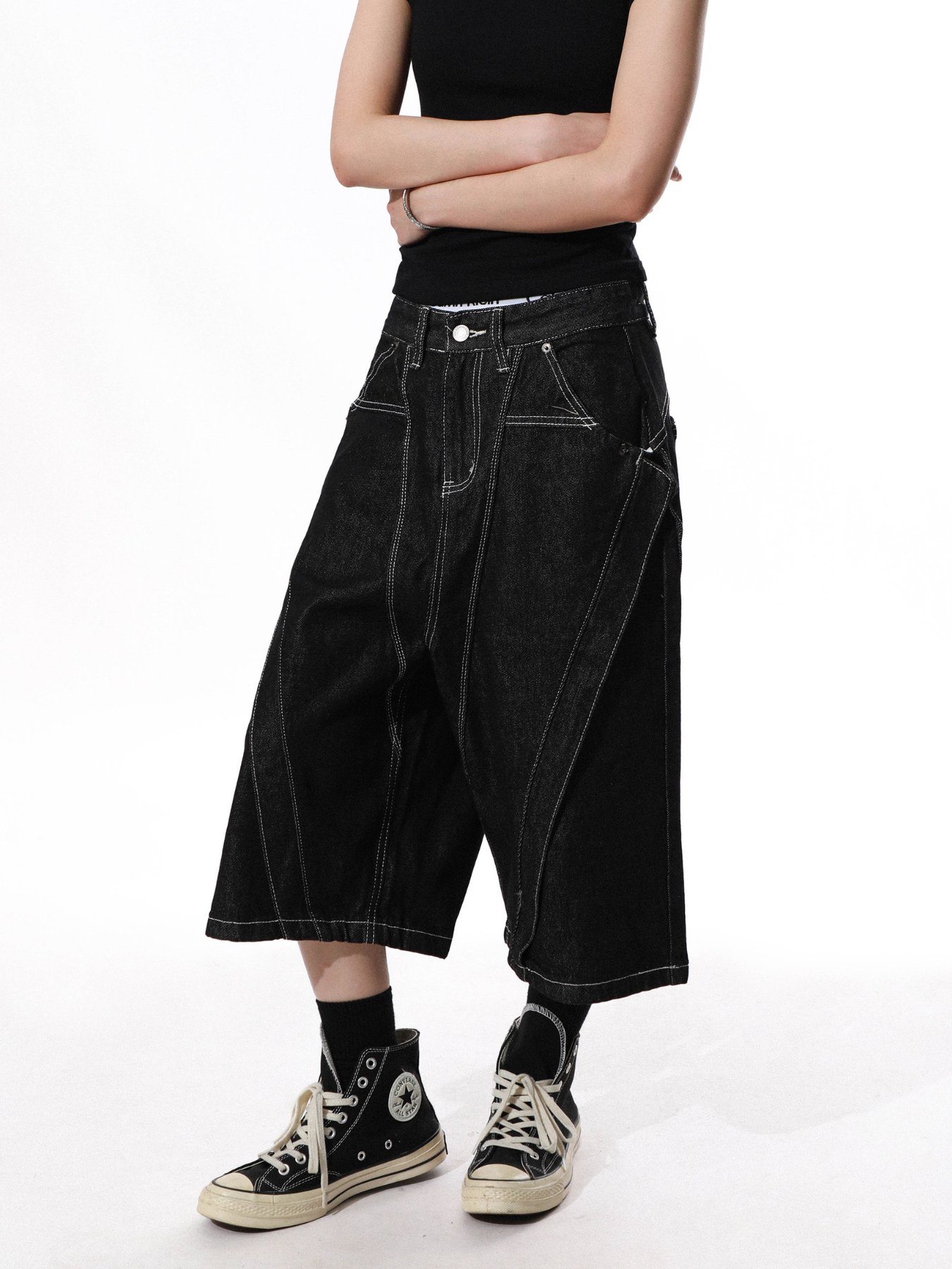 QS810B denim shorts