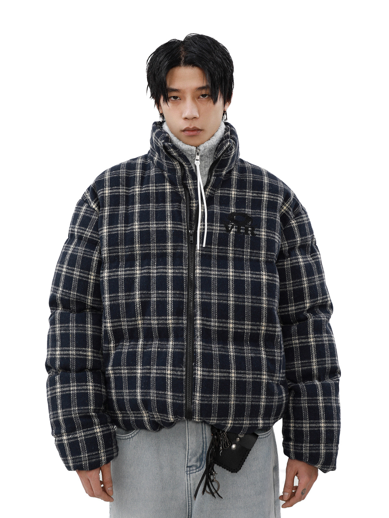 QS199B check jacket