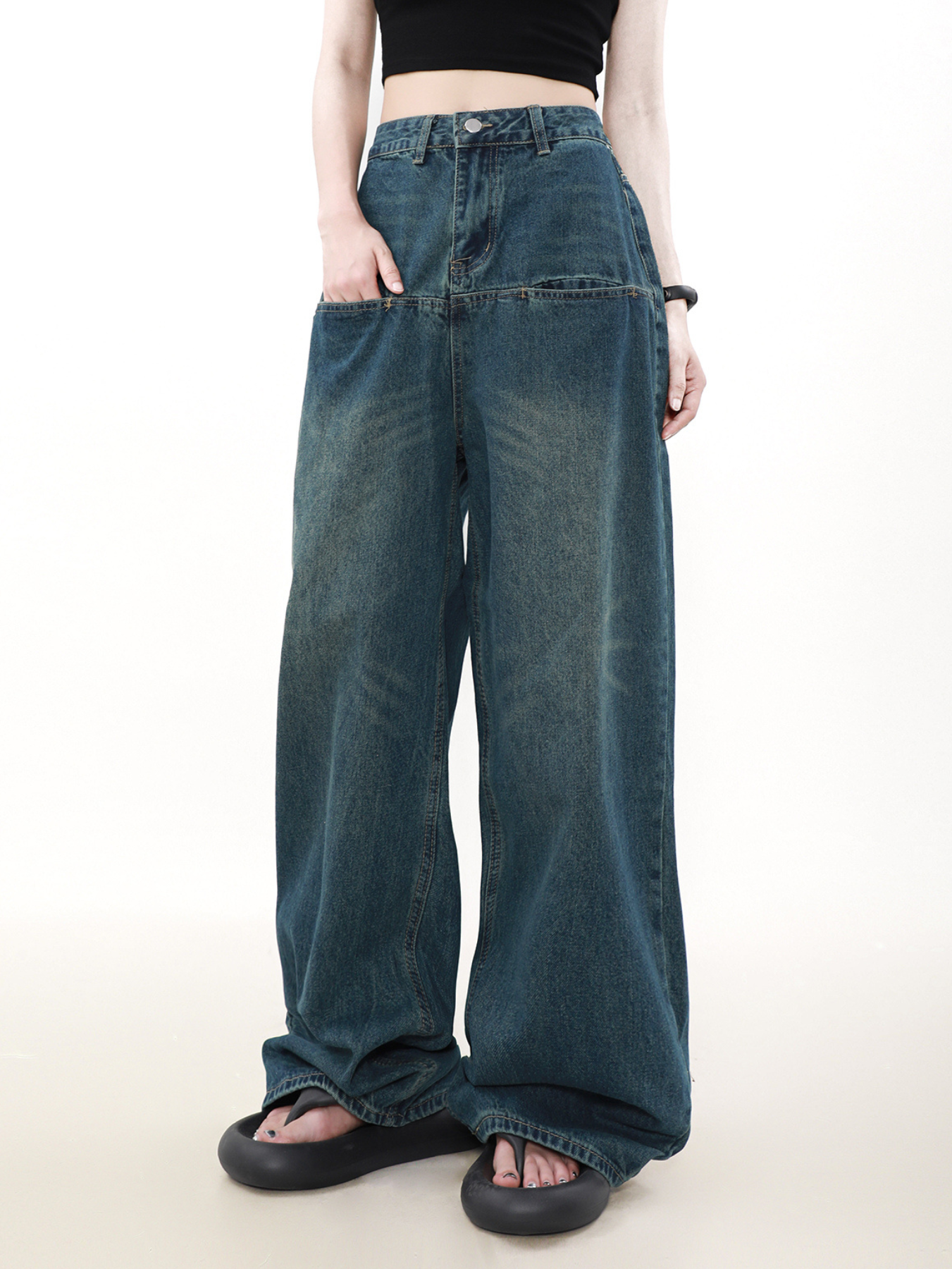 QS602A loose denim