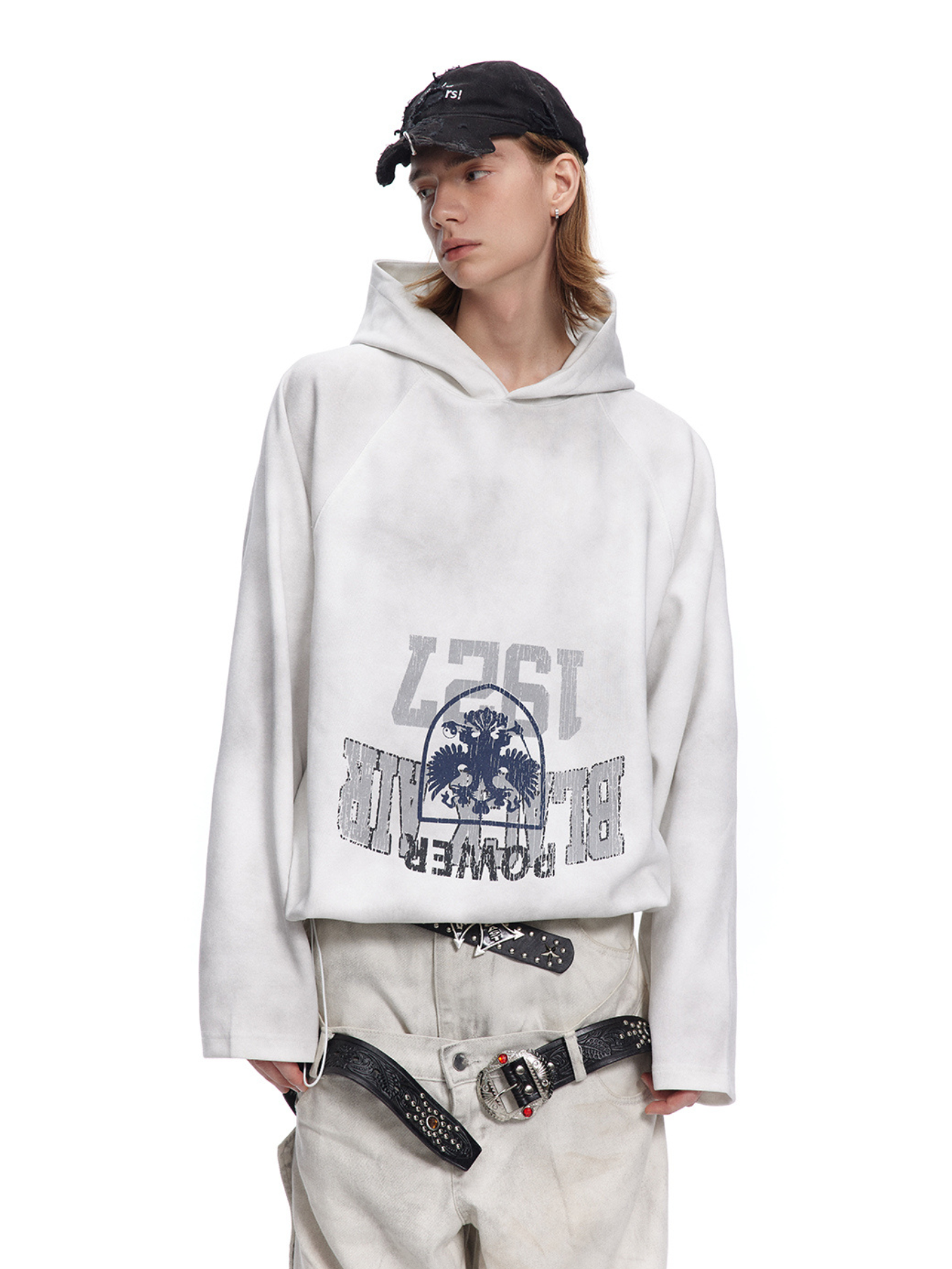 QS900A print hoodie