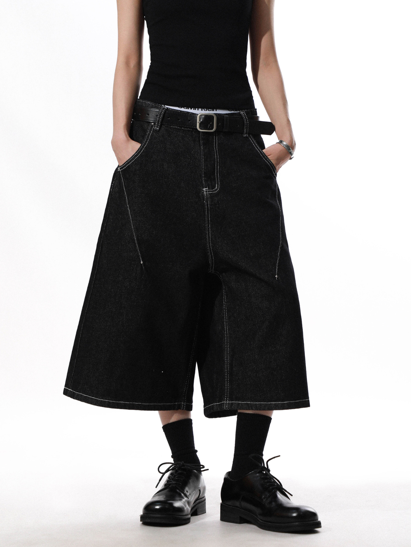 QS809B denim shorts