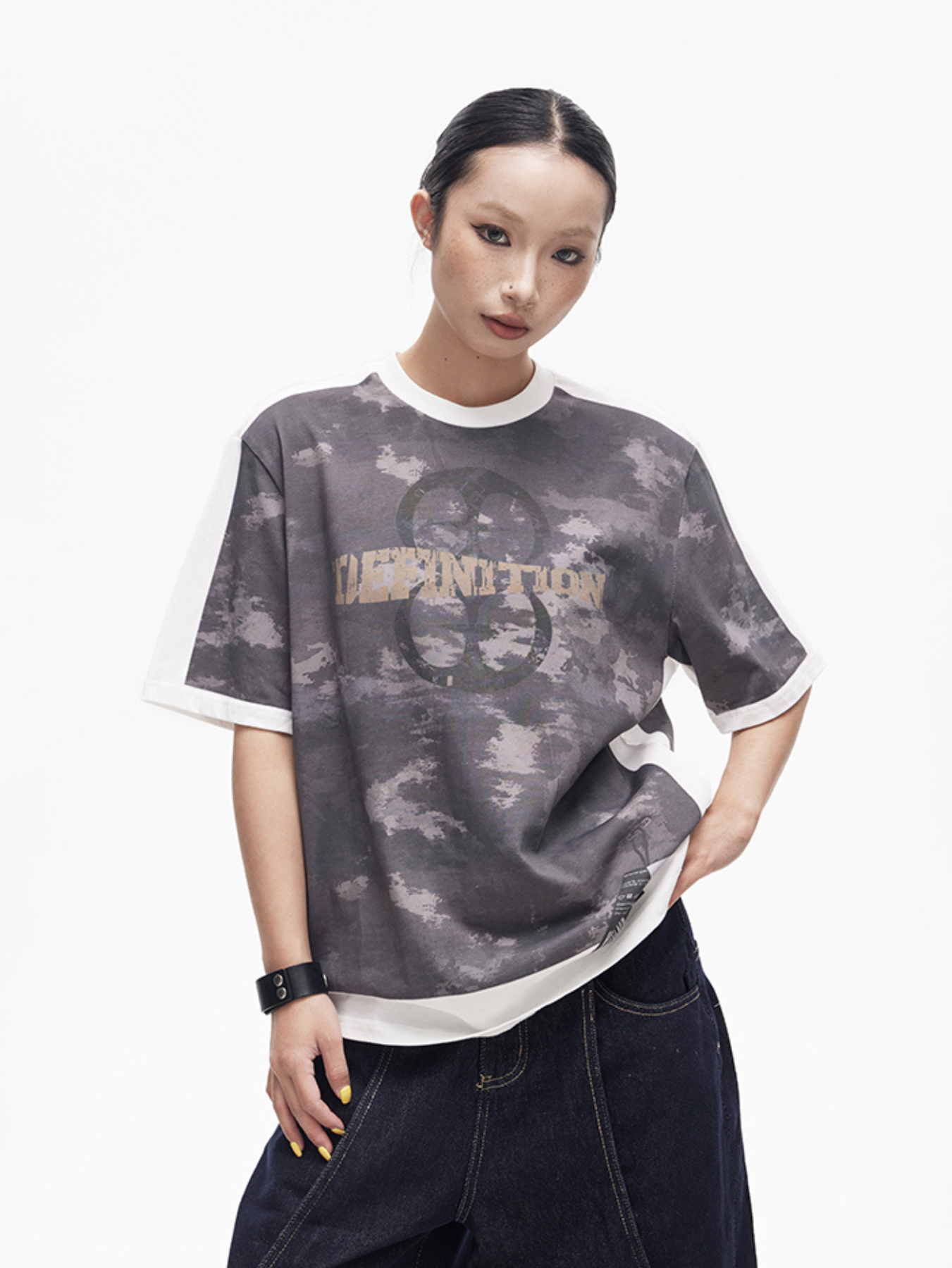 QS441B camouflage tee