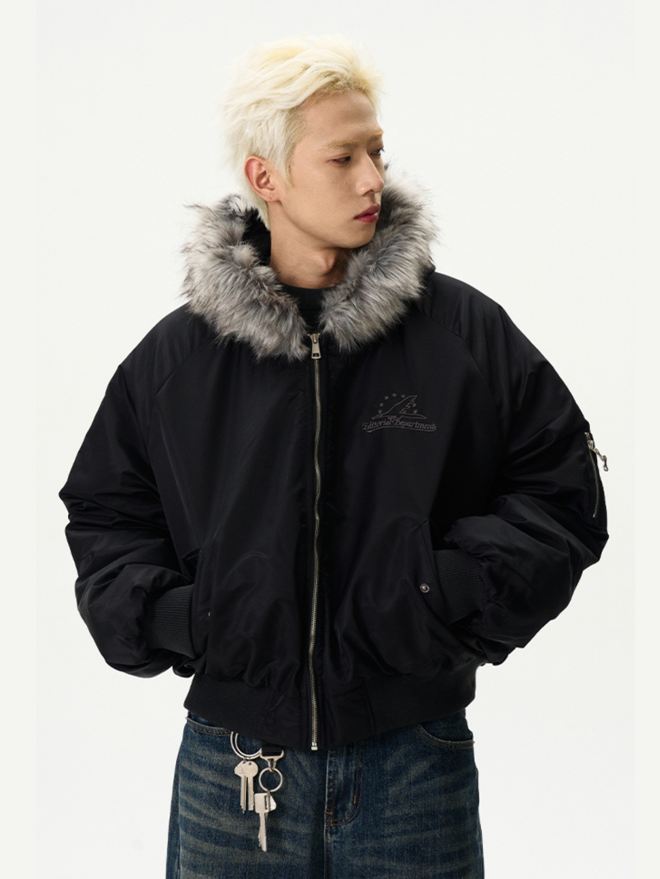 QS185B bomber jacket