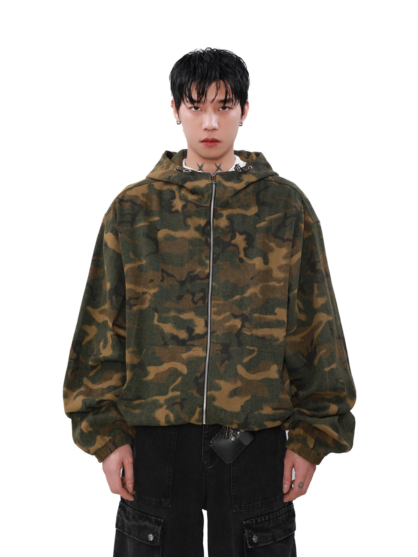 QS850A camouflage hoodie