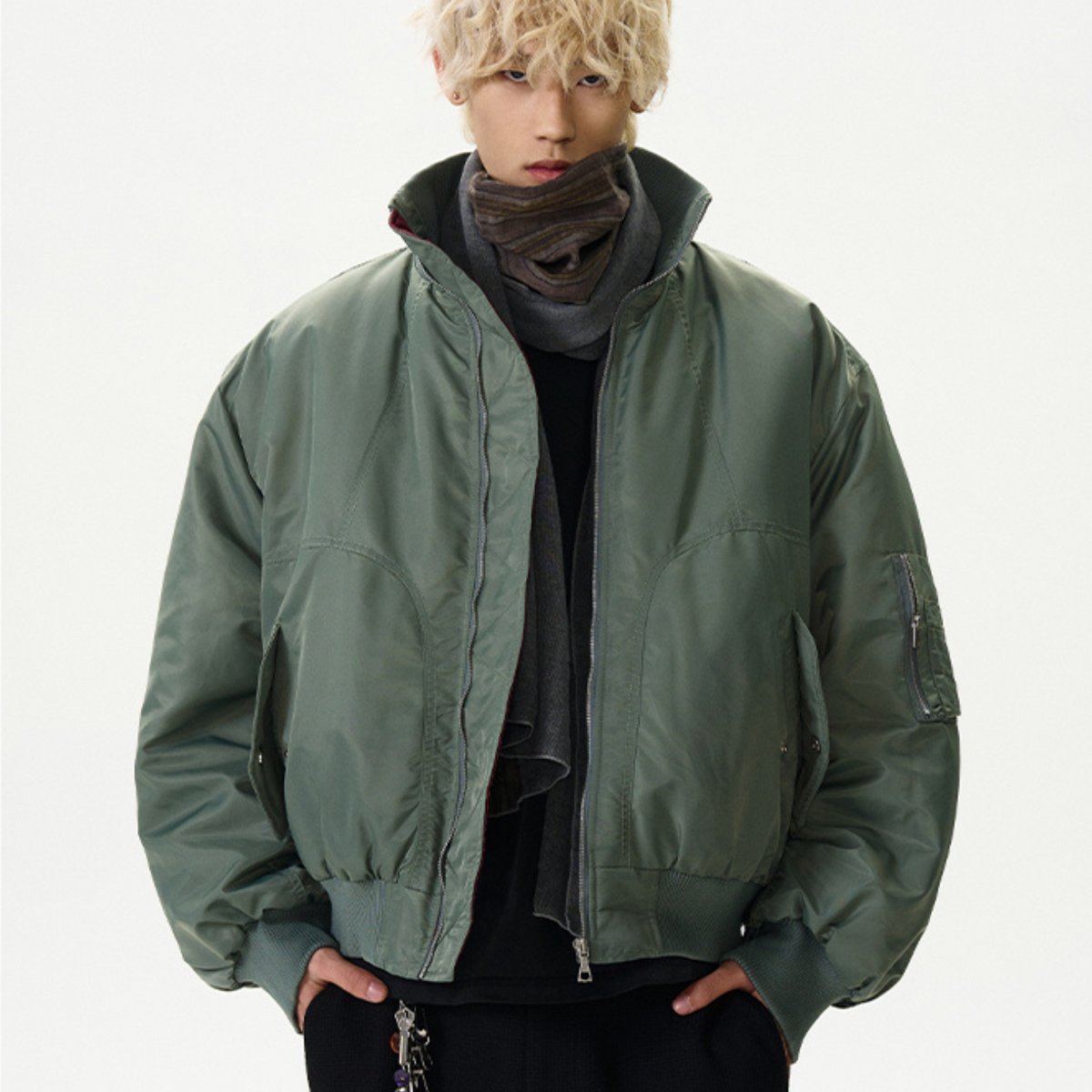 QS117B bomber jacket