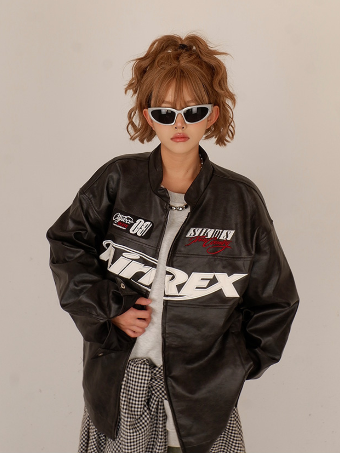 QS300A "AirREX" leather jacket