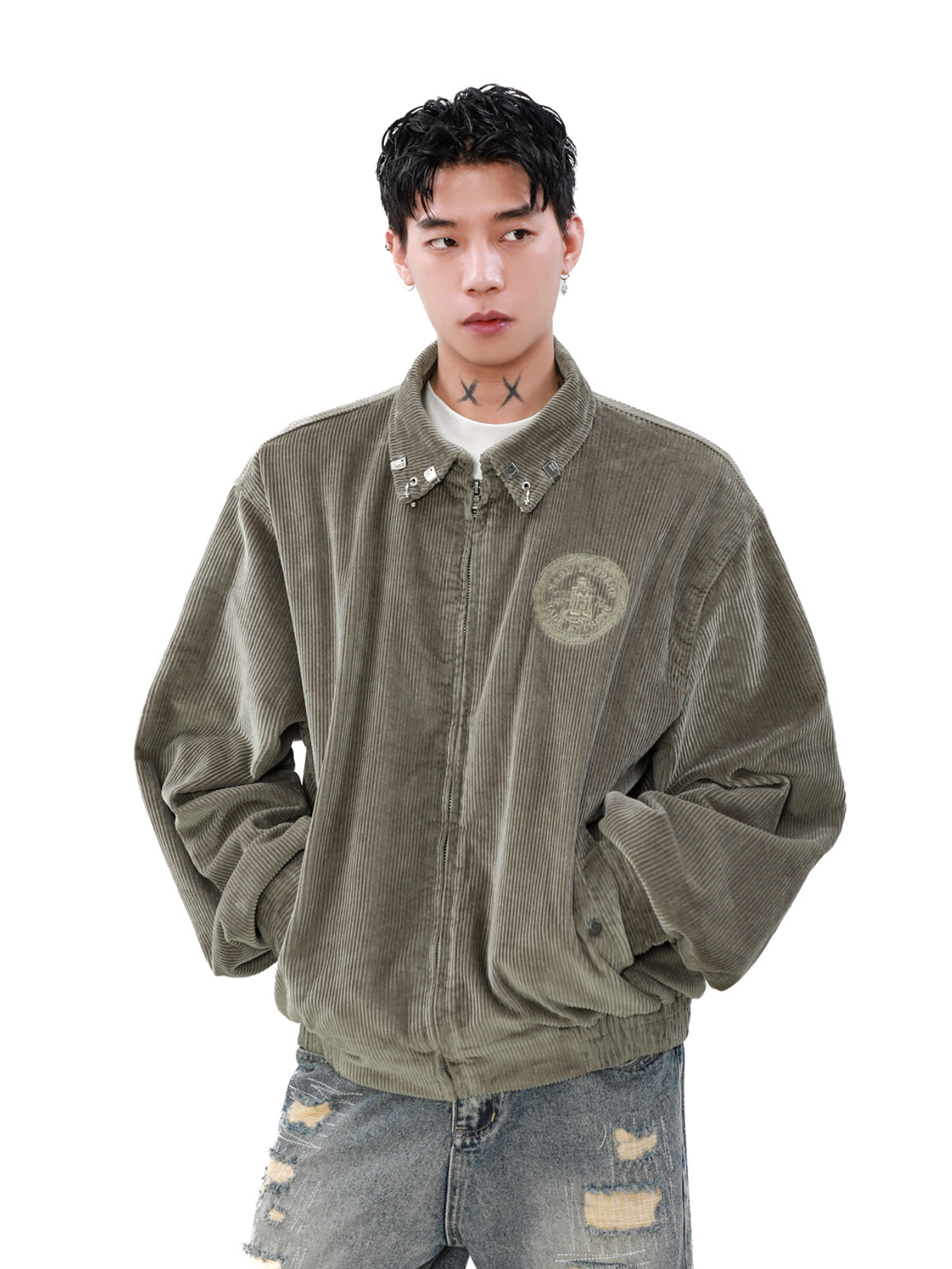 QS942A corduroy jacket