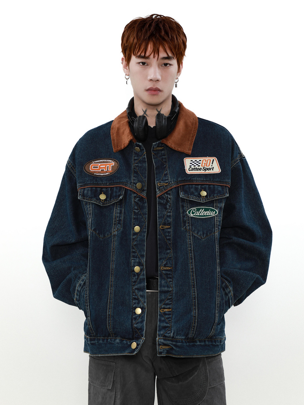 XL M D2 UTILITY ALPHA DENIM JACKET