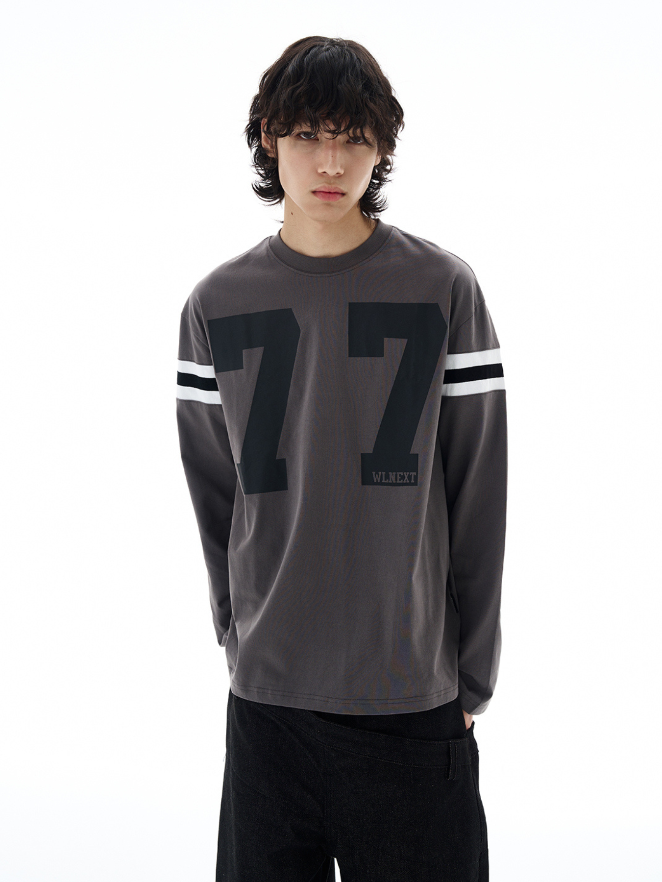 QS610B print L/S tee