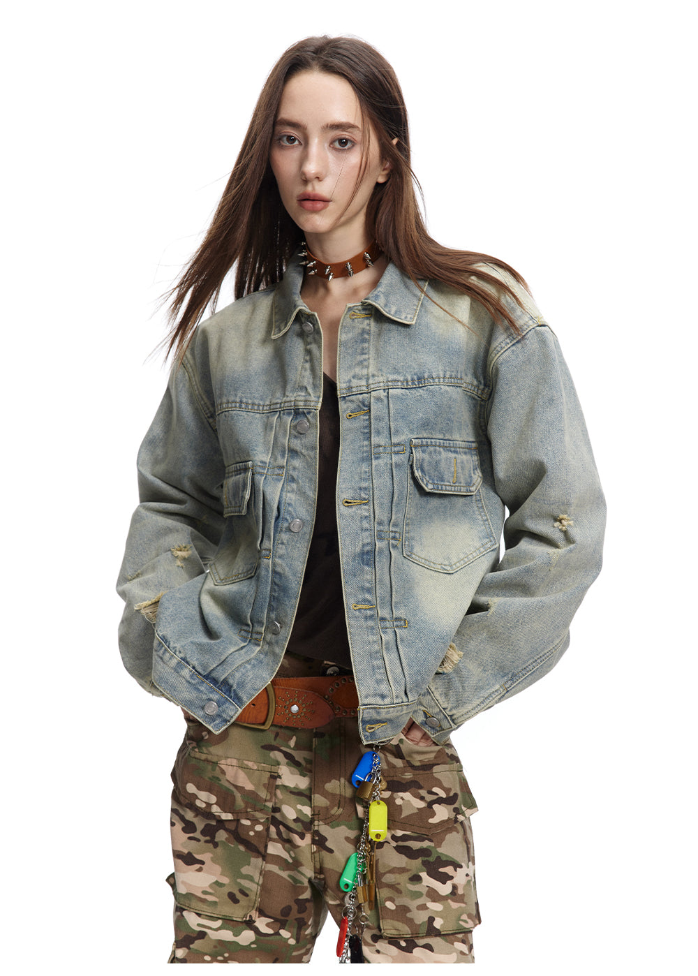 QS899A denim jacket