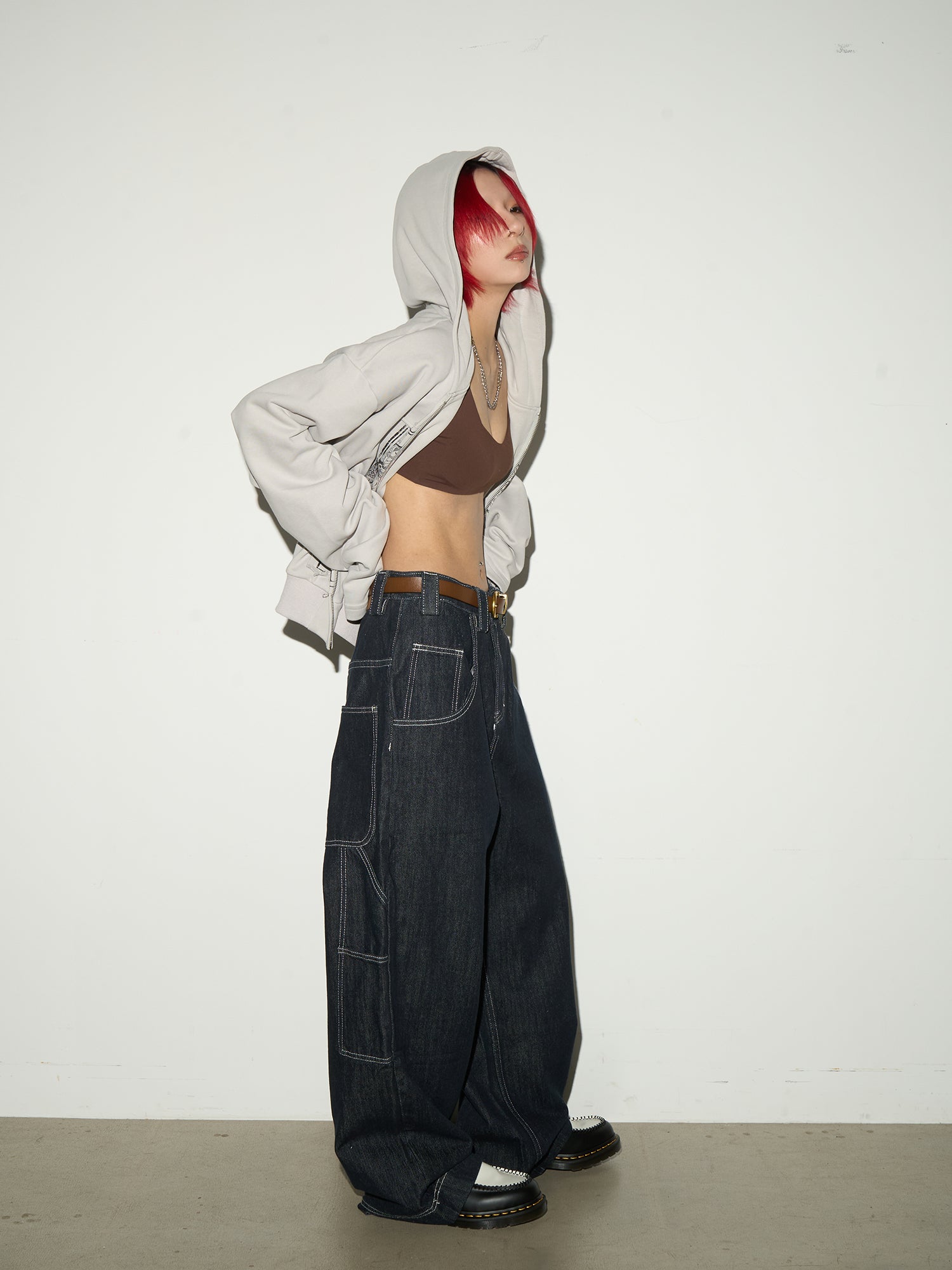 QS597B baggy denim