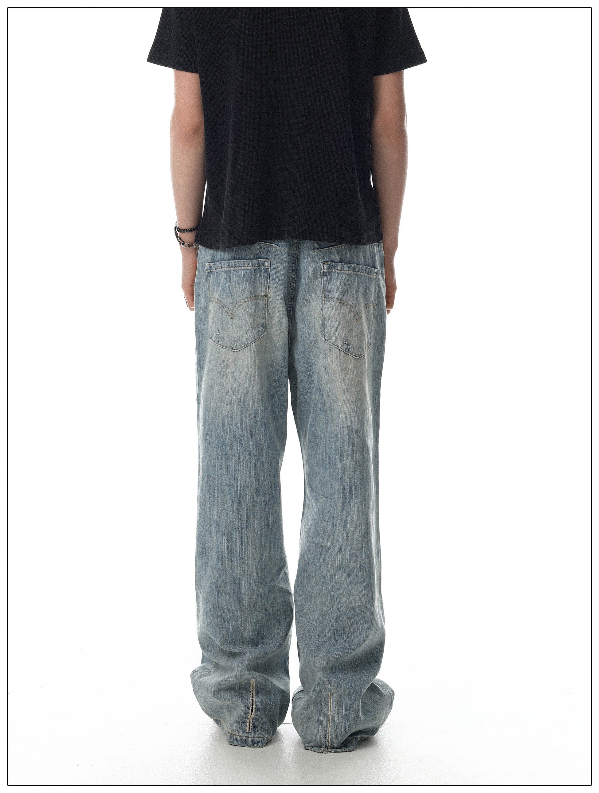 QS762B wash denim