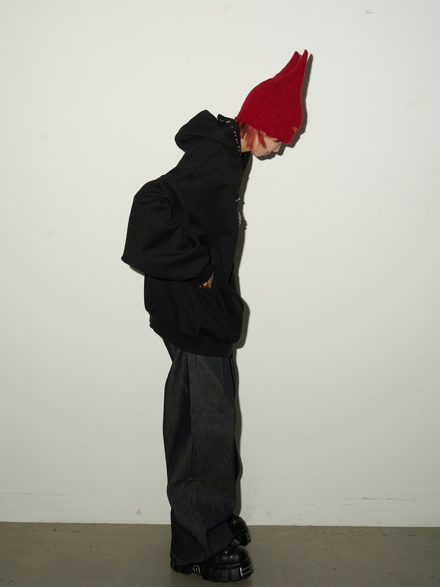 QS710B loose hoodie