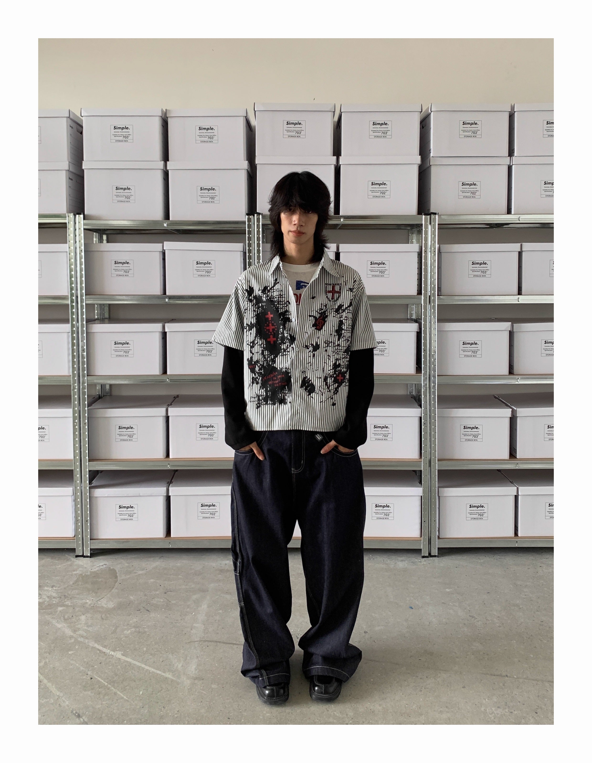 QS603B layered shirts