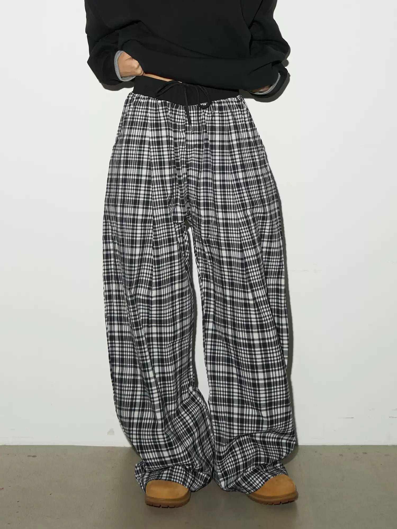 QS626B check pants