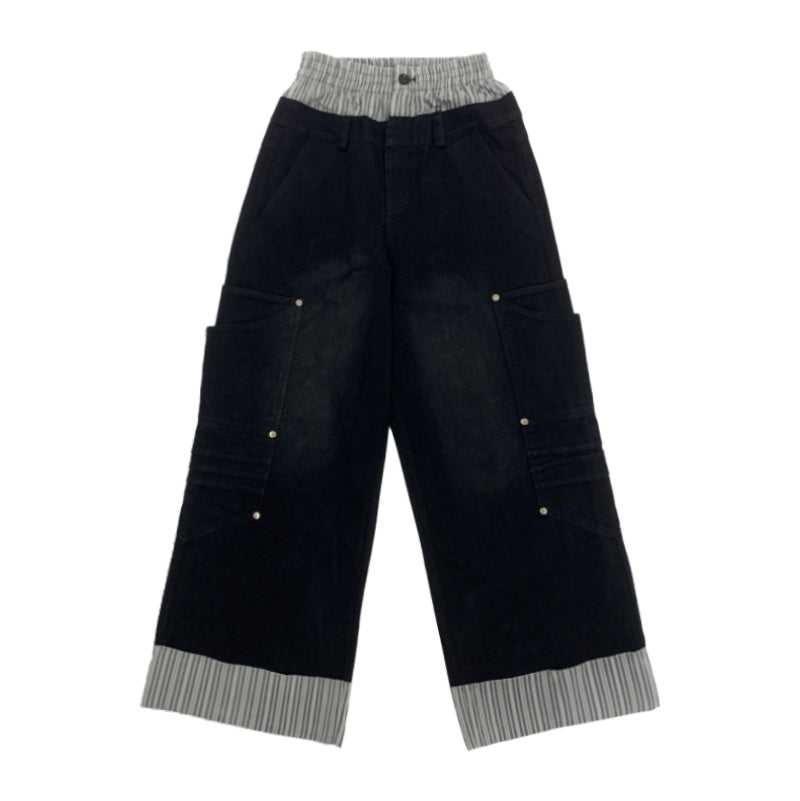 QS572B double waist pants