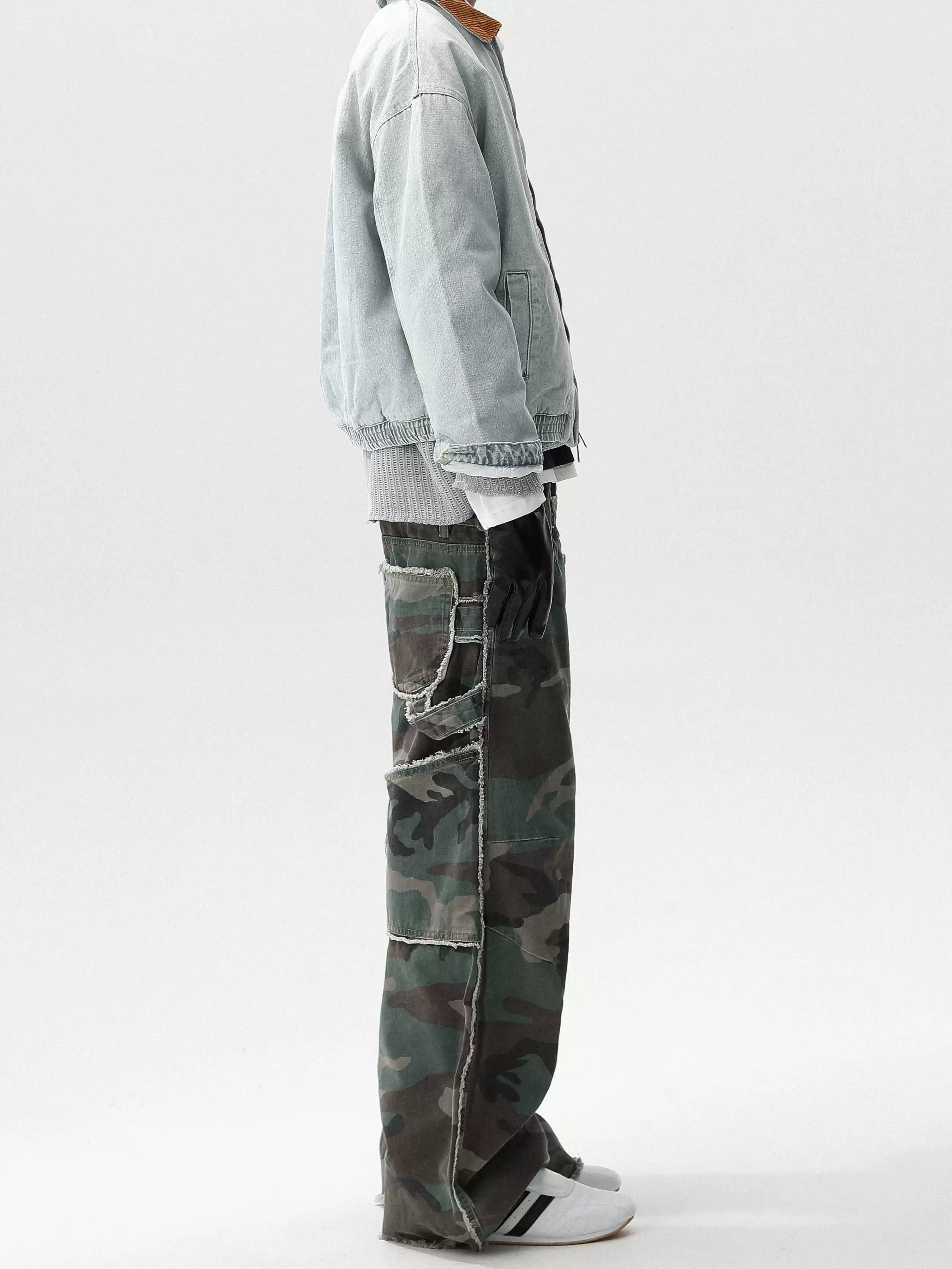 パンツ (QS86) CAMOUFLAGE PANTS QS562B camouflage pants