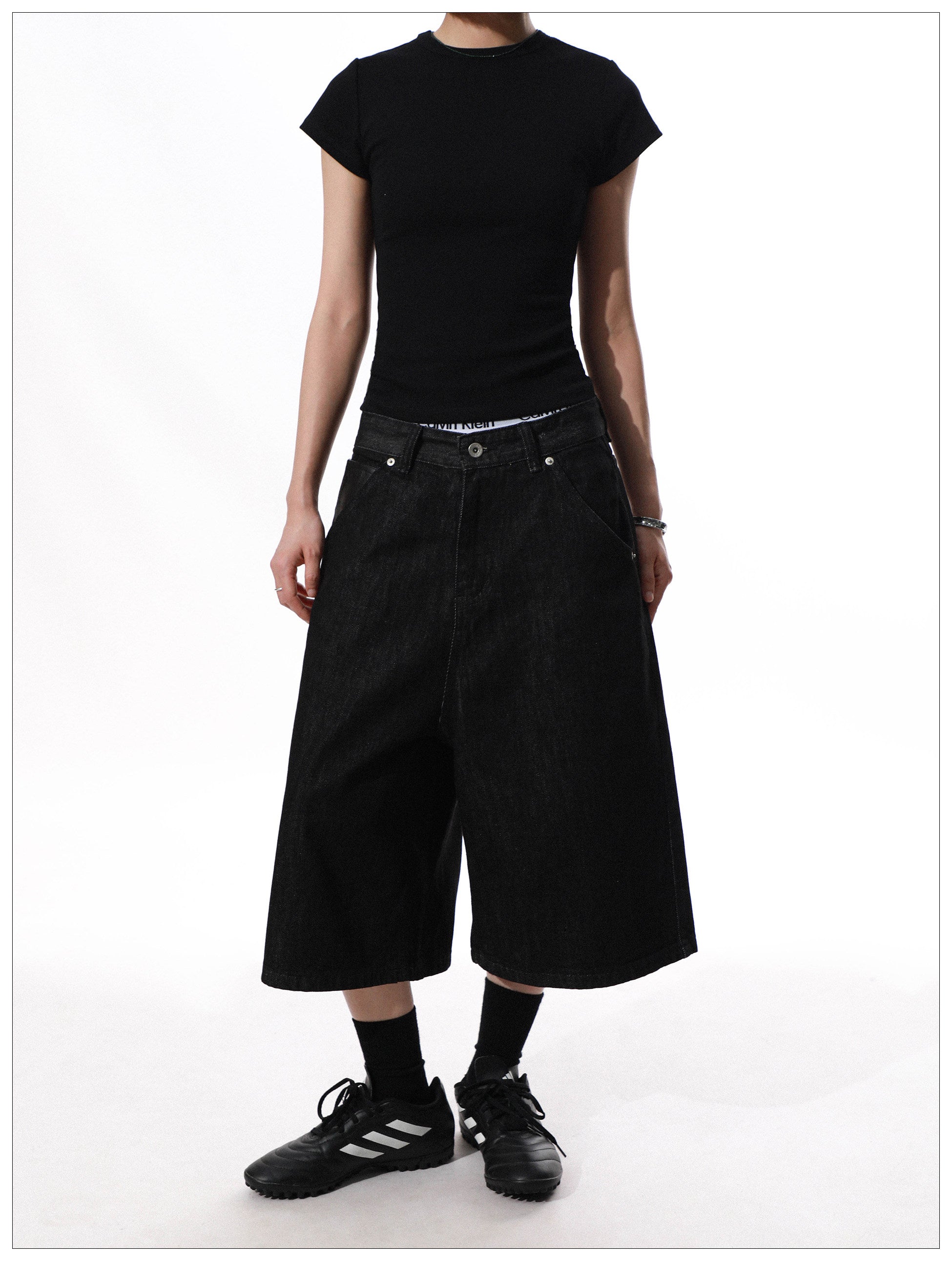 QS815B denim shorts
