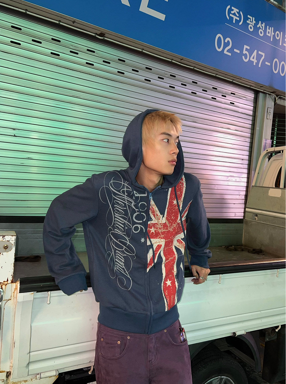 QS912B zip hoodie