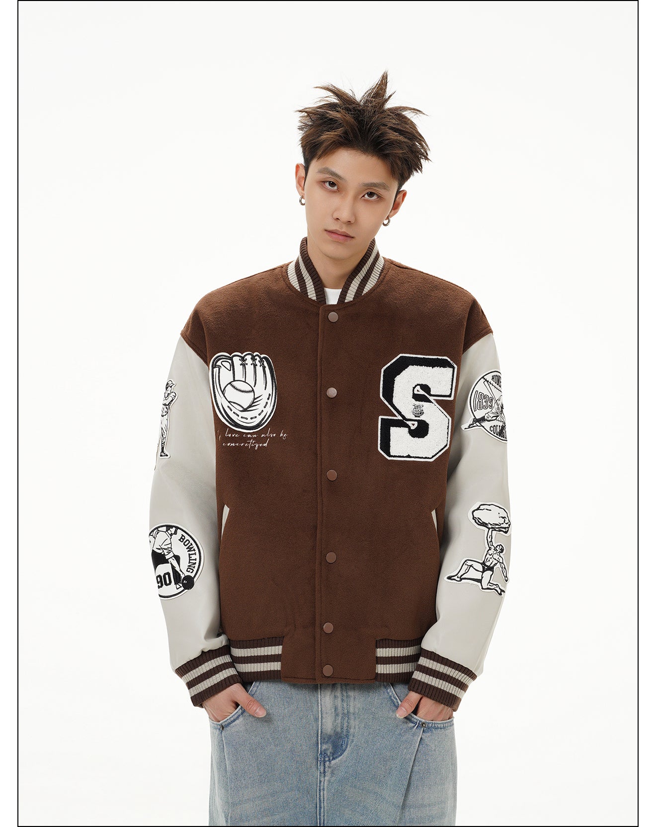 QS052B baseball jacket