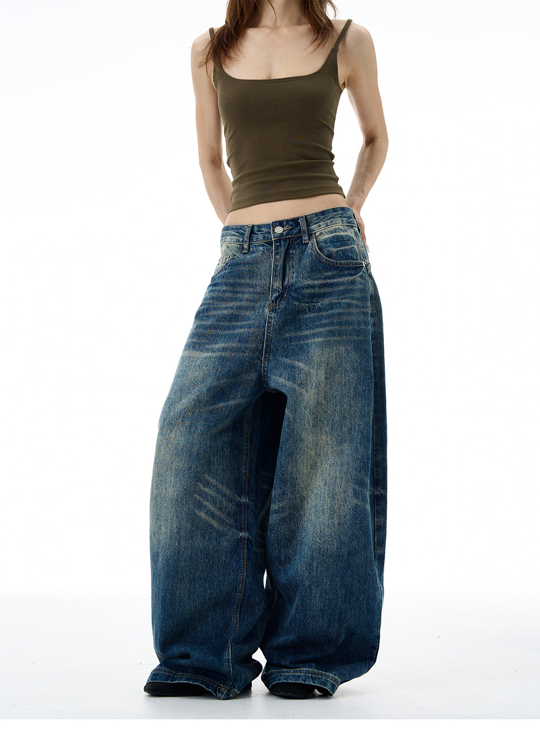 QS579B wide denim