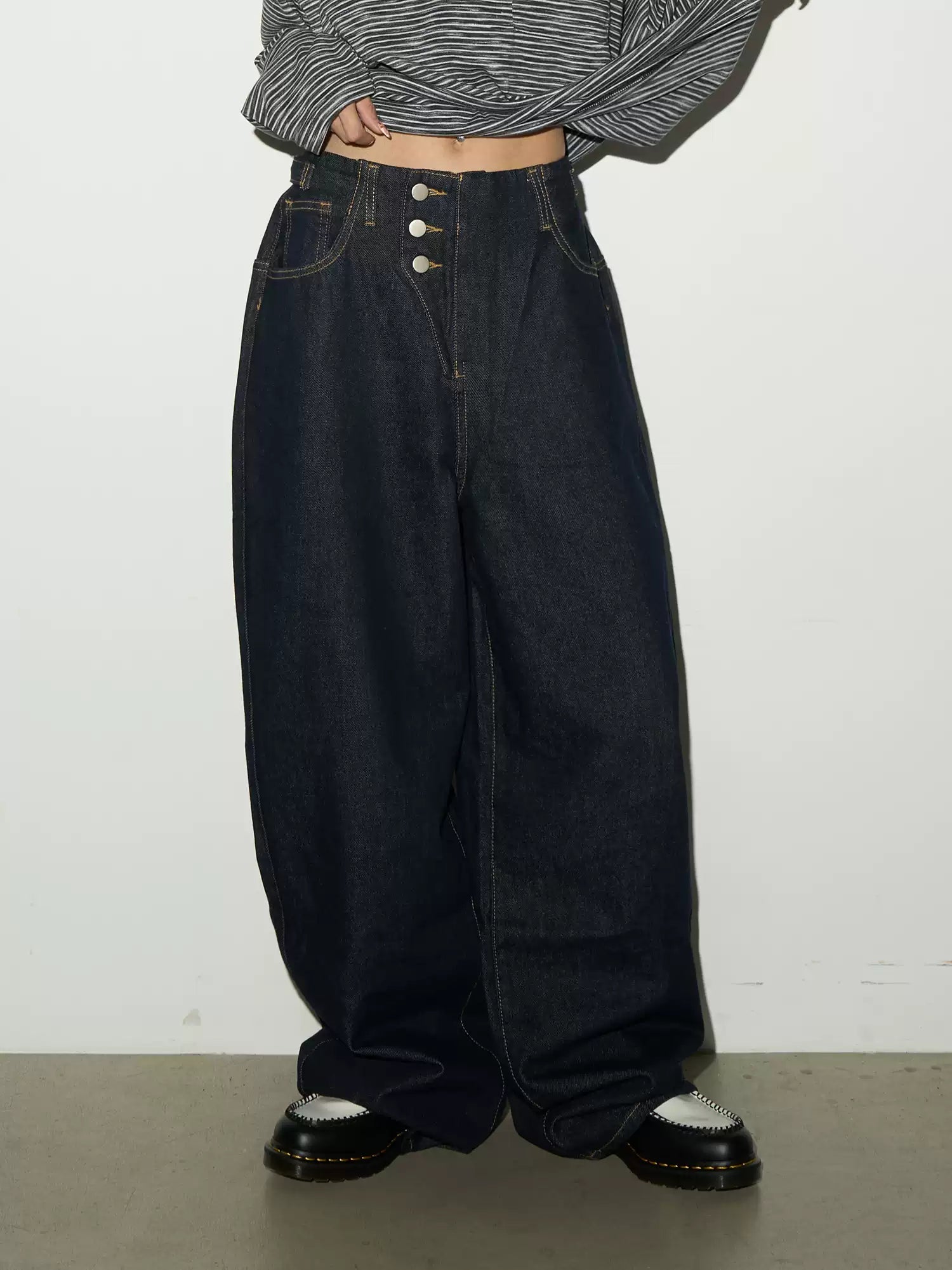 QS627B rigid denim