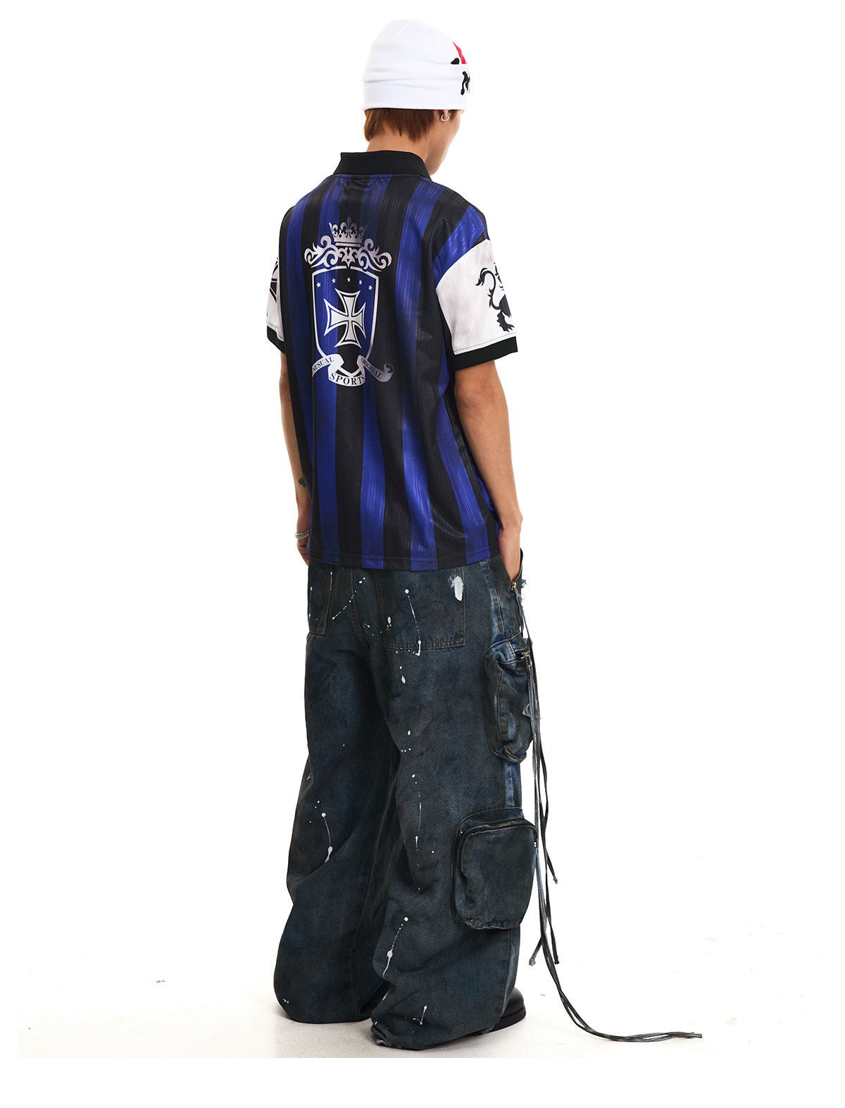QS724B multi pocket pants