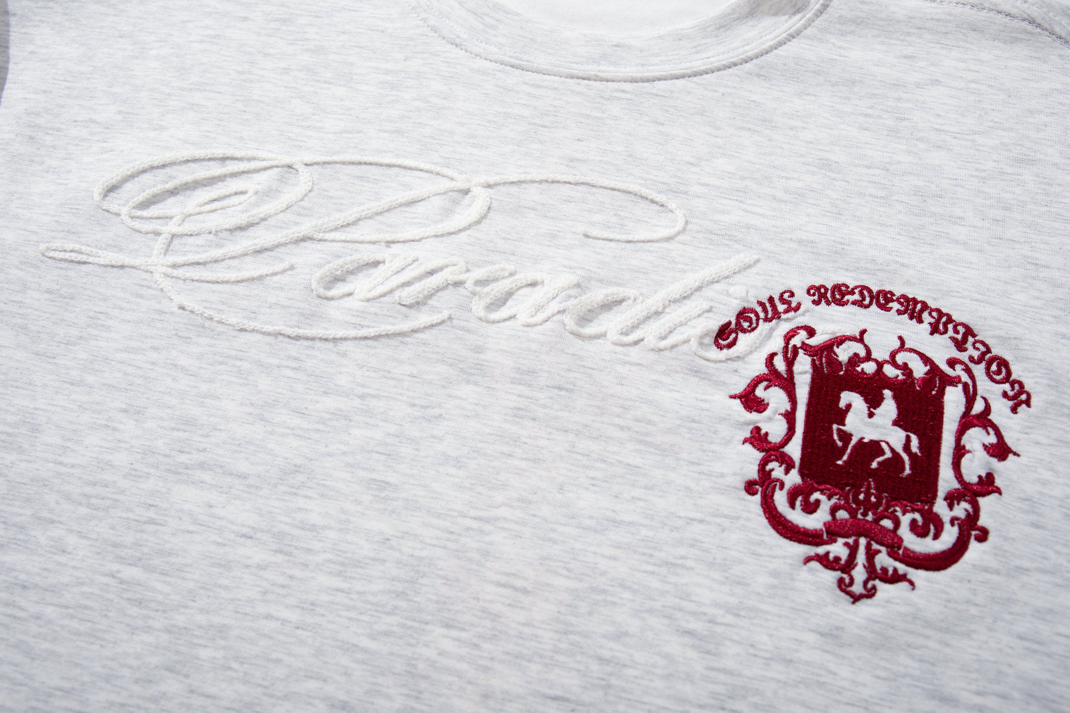 QS805B embroidery tee