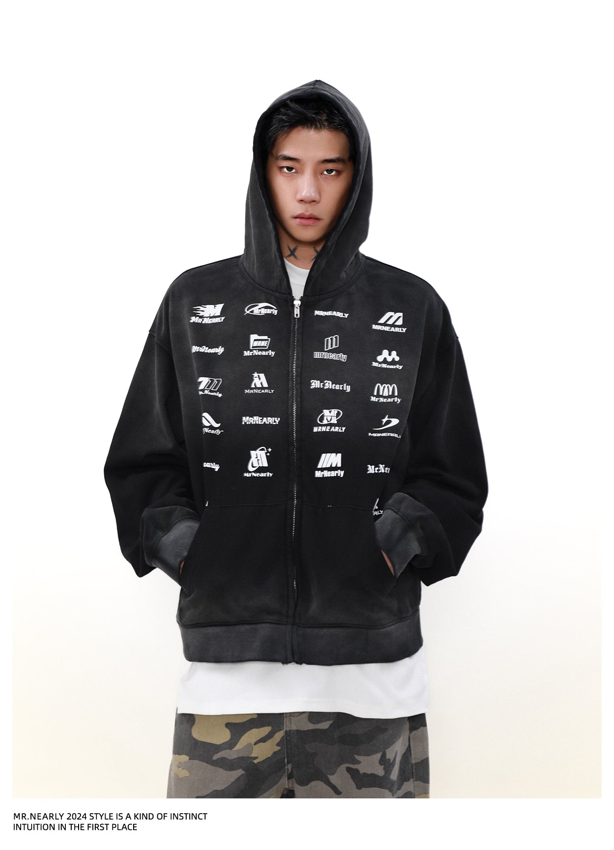 QS817A zip hoodie