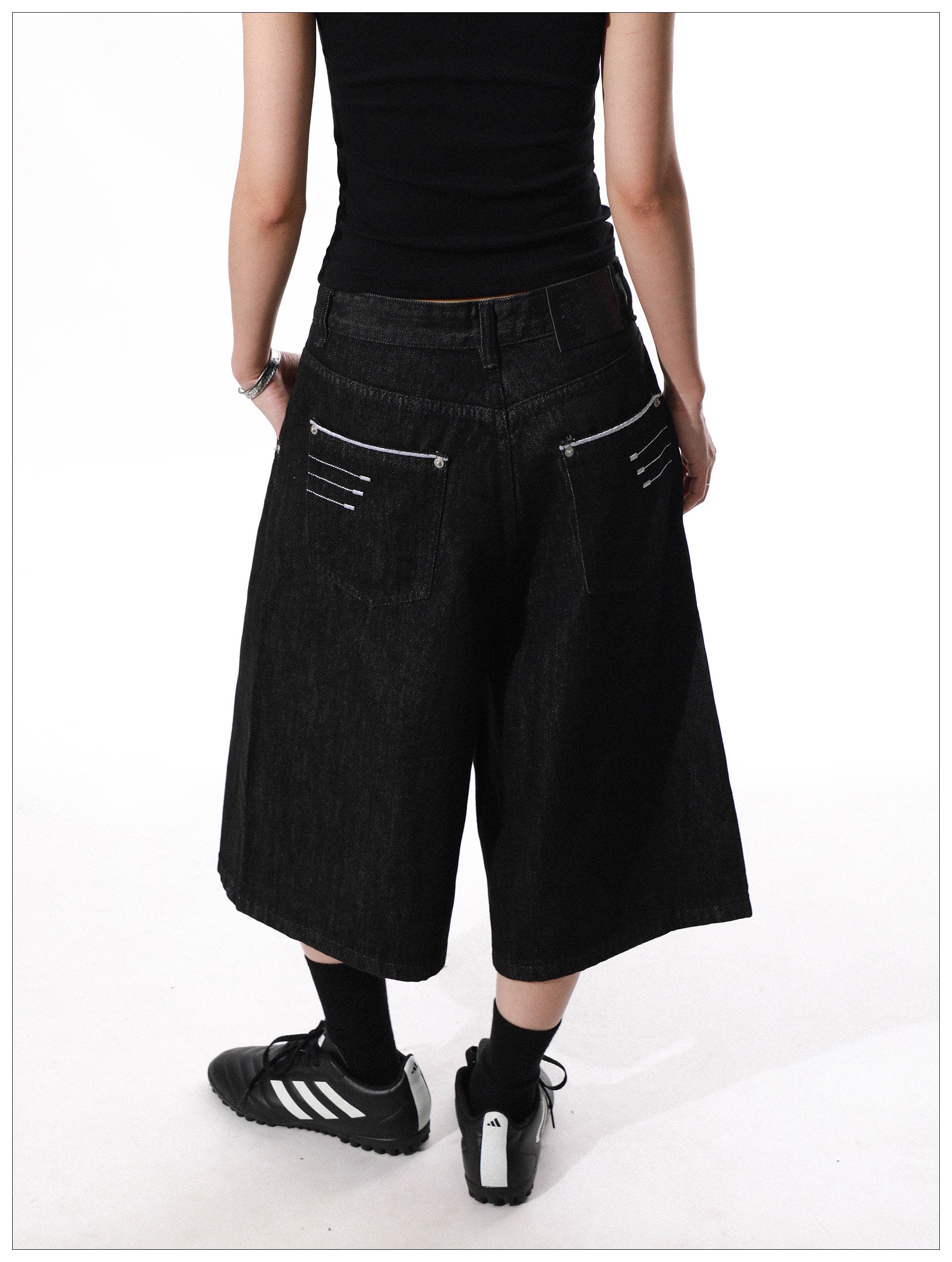 QS815B denim shorts