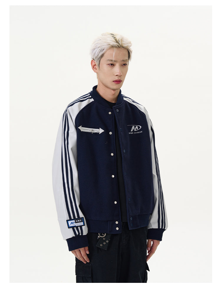 QS042B varsity jacket