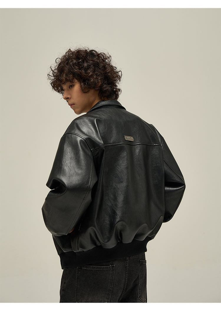 QS350A leather jacket