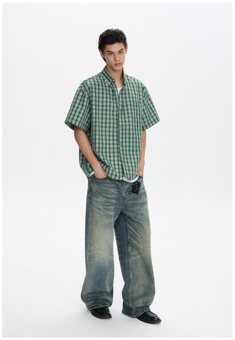 QS799B check shirts